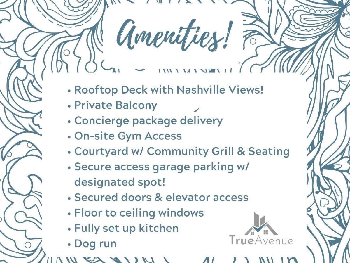 Luxe + Modern Johnny Cash Inspired Executive Condo Nashville Ngoại thất bức ảnh